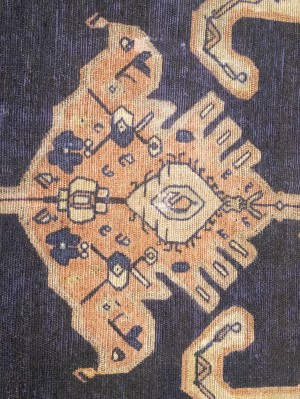 Antique Muted Tribal 5X11 Malayer Persian Rug