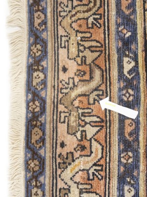 Antique Muted Tribal 5X11 Malayer Persian Rug
