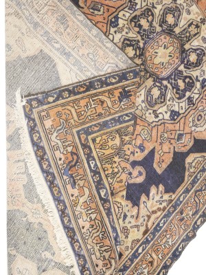 Antique Muted Tribal 5X11 Malayer Persian Rug