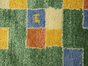 Green Tribal 2'6X4 Indo-Gabbeh Oriental Rug