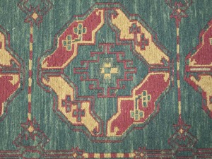 Green Tribal Kelim 2X8 Sumak Persian Runner Rug