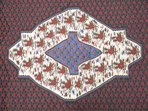 Multicolored Floral Tribal 4X5 Kilim Afghan Oriental Rug
