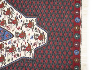 Multicolored Floral Tribal 4X5 Kilim Afghan Oriental Rug