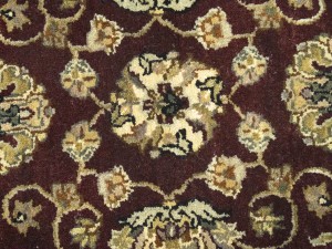 Maroon Floral Classic 3X5 Agra Jaipur Oriental Rug
