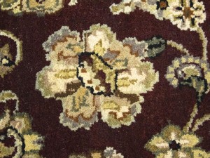 Maroon Floral Classic 3X5 Agra Jaipur Oriental Rug