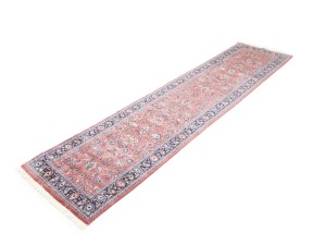 Bittersweet Red Floral 3X11 Sarouk Persian Runner Rug