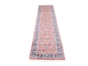 Bittersweet Red Floral 3X11 Sarouk Persian Runner Rug