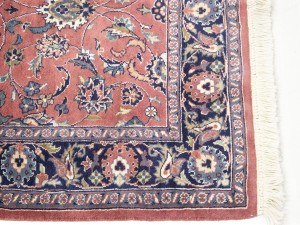 Bittersweet Red Floral 3X11 Sarouk Persian Runner Rug
