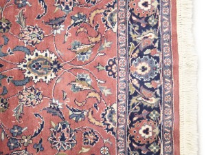 Bittersweet Red Floral 3X11 Sarouk Persian Runner Rug