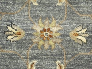 Gray Floral Classic 2'7X18'8 Agra Jaipur Oriental Runner Rug