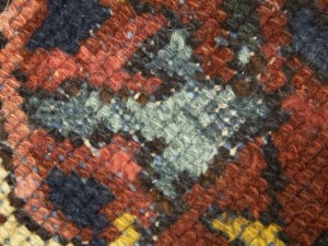 Semi Antique Red Floral 4'5X6'5 Bakhtiari Persian Rug
