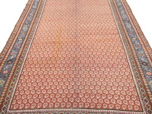 Antique Muted Tribal 6X14 Malayer Persian Rug