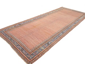 Antique Muted Tribal 6X14 Malayer Persian Rug