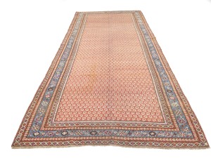 Antique Muted Tribal 6X14 Malayer Persian Rug