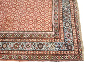 Antique Muted Tribal 6X14 Malayer Persian Rug