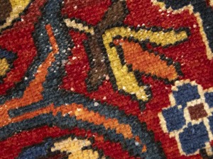 Vintage Red Floral 10X15 Bakhtiari Persian Rug