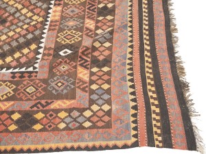 Multicolored Geometric Reversible 8'6X13 Kilim Oriental Rug