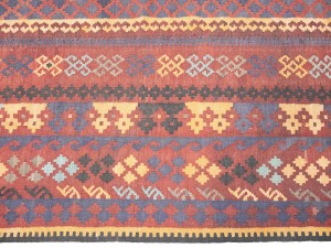 Multicolored Geometric Reversible 10X16 Kilim Oriental Rug
