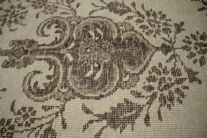 Traditional Floral Distressed 10X13 Muted Tabriz Persian Rug