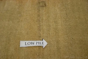 Vintage Tribal Beige 3'6X5'3 Gabbeh Lori Persian Rug