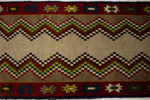 Vintage Multicolored Tribal 3X6 Shiraz Persian Rug