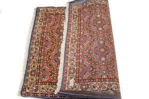 Orange Floral Tribal 2'5X3'3 Bidjar Persian Rug