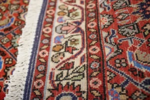 Orange Floral Tribal 2'5X3'3 Bidjar Persian Rug