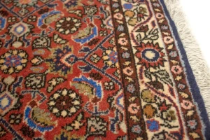 Orange Floral Tribal 2'5X3'3 Bidjar Persian Rug