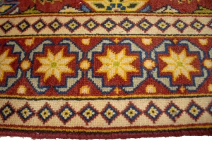 Semi Antique Allover Floral 4X6 Tabriz Persian Rug