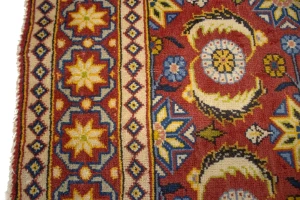 Semi Antique Allover Floral 4X6 Tabriz Persian Rug