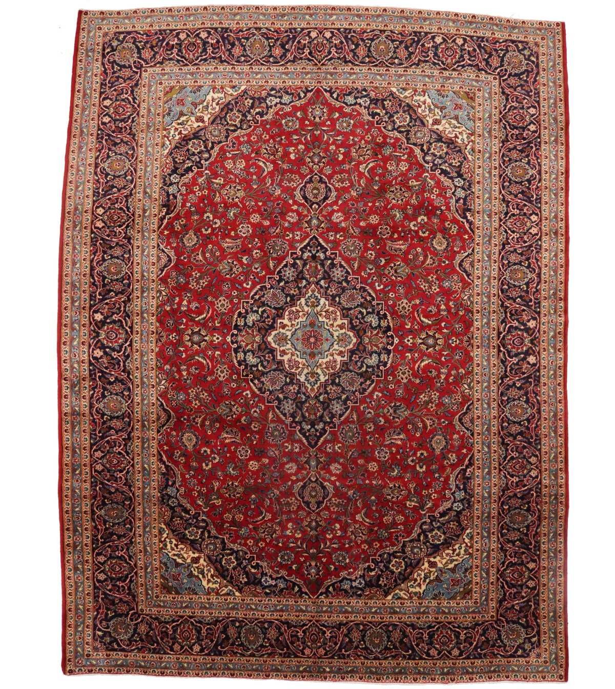 Vintage Traditional Classic Floral 10X13 Handmade Oriental Rug