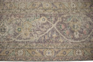 Antique Traditional Muted 10X13 Tabriz Persian Rug
