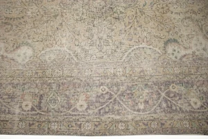 Antique Traditional Muted 10X13 Tabriz Persian Rug