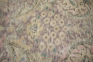 Antique Traditional Muted 10X13 Tabriz Persian Rug