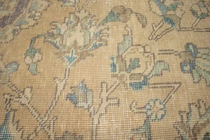Distressed Antique Traditional 10X13 Tabriz Persian Rug