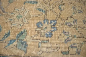 Distressed Antique Traditional 10X13 Tabriz Persian Rug