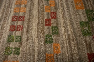 Vintage Tribal Brown 3'3X4'9 Gabbeh Persian Rug