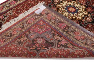 Vintage Red Tribal 6'7X10'5 Zanjan Persian Rug
