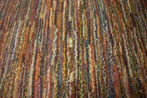 Multicolored Vintage Stripes Tribal 3X4 Gabbeh Persian Rug