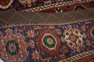 Vintage Floral Rusty Red 3X5 Bidjar Gholtogh Persian Rug