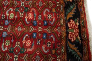 Vintage Floral Red 4X5 Gholtogh Persian Rug