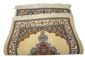 Vintage Cream 2X3 Mood Tabriz Persian Rug