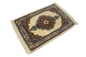 Vintage Cream 2X3 Mood Tabriz Persian Rug