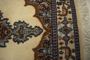Vintage Cream 2X3 Mood Tabriz Persian Rug