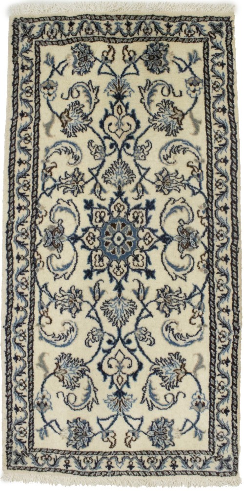 Cream Floral Classic 2'3X4'5 Nain Persian Rug