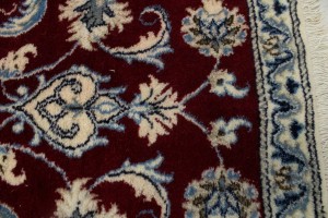 Red Floral Classic 2'2X4'6 Nain Persian Rug