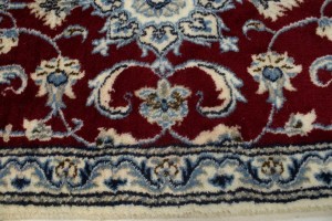 Red Floral Classic 2'2X4'6 Nain Persian Rug
