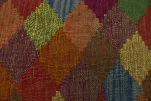 Multicolored Tribal 3X4 Kilim Persian Rug