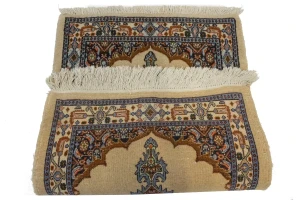 Vintage Cream 2X3 Mood Tabriz Persian Rug