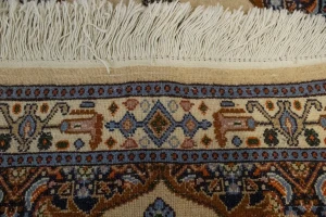 Vintage Cream 2X3 Mood Tabriz Persian Rug